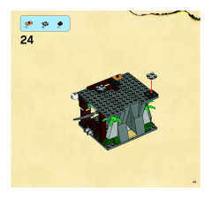 LEGO 6253 instructions page 35 – build guide