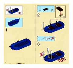LEGO 6253 instructions page 4 – build guide