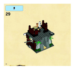 LEGO 6253 instructions page 40 – build guide