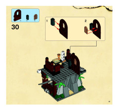 LEGO 6253 instructions page 41 – build guide