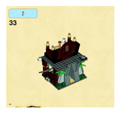 LEGO 6253 instructions page 44 – build guide