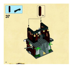 LEGO 6253 instructions page 48 – build guide