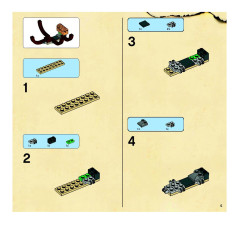 LEGO 6253 instructions page 5 – build guide