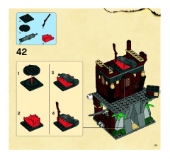 LEGO 6253 instructions page 53 – build guide