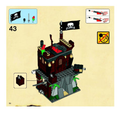 LEGO 6253 instructions page 54 – build guide
