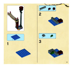LEGO 6253 instructions page 55 – build guide