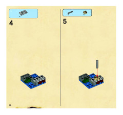 LEGO 6253 instructions page 56 – build guide