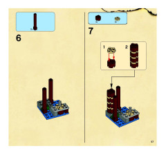 LEGO 6253 instructions page 57 – build guide