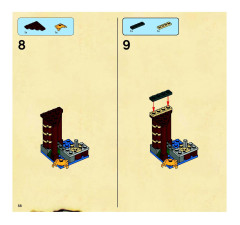 LEGO 6253 instructions page 58 – build guide