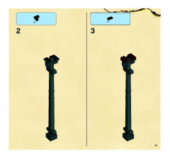 LEGO 6253 instructions page 61 – build guide