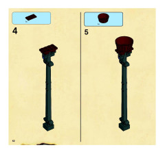 LEGO 6253 instructions page 62 – build guide