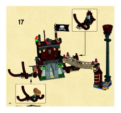 LEGO 6253 instructions page 68 – build guide