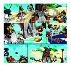 LEGO 6253 instructions page 69 – build guide