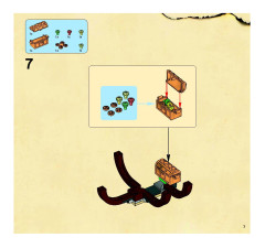 LEGO 6253 instructions page 7 – build guide