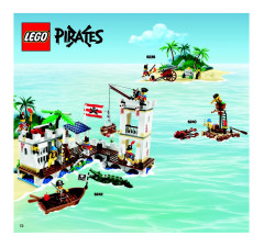 LEGO 6253 instructions page 72 – build guide