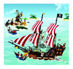 LEGO 6253 instructions page 73 – build guide