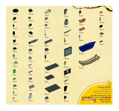 LEGO 6253 instructions page 75 – build guide