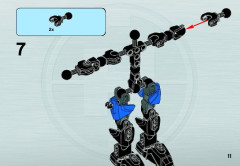 LEGO 6282 instructions page 11 – build guide