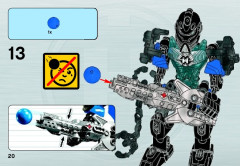 LEGO 6282 instructions page 20 – build guide