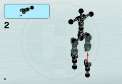 LEGO 6282 instructions page 6 – build guide