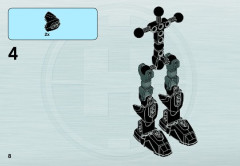 LEGO 6282 instructions page 8 – build guide