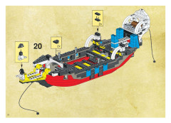 LEGO 6290 instructions page 21 – build guide