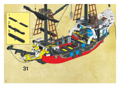 LEGO 6290 instructions page 37 – build guide
