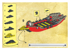 LEGO 6290 instructions page 8 – build guide