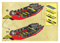 LEGO 6290 instructions page 9 – build guide