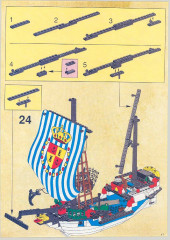 LEGO 6291 instructions page 17 – build guide