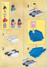 LEGO 6291 instructions page 2 – build guide