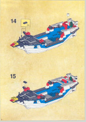 LEGO 6291 instructions page 8 – build guide