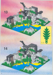 LEGO 6292 instructions page 14 – build guide