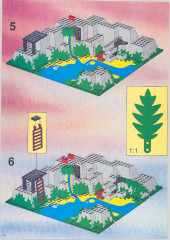 LEGO 6292 instructions page 8 – build guide