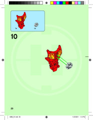 LEGO 6293 instructions page 20 – build guide