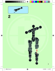 LEGO 6293 instructions page 7 – build guide