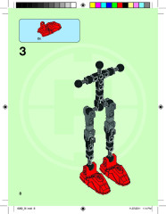 LEGO 6293 instructions page 8 – build guide