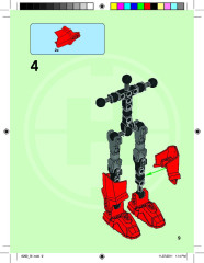 LEGO 6293 instructions page 9 – build guide