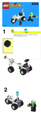 LEGO 6324 instructions page 1 – build guide