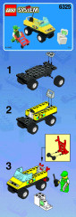 LEGO 6325 instructions page 1 – build guide
