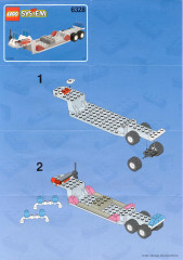 LEGO 6328 instructions page 1 – build guide