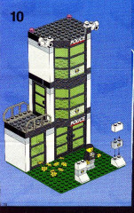 LEGO 6332 instructions page 10 – build guide