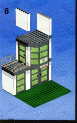 LEGO 6332 instructions page 8 – build guide