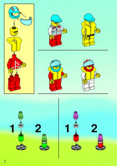 LEGO 6334 instructions page 2 – build guide