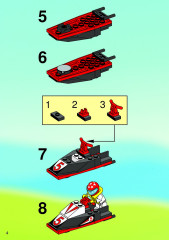 LEGO 6334 instructions page 4 – build guide