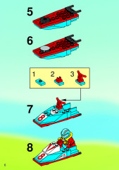 LEGO 6334 instructions page 6 – build guide