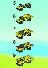 LEGO 6334 instructions page 8 – build guide