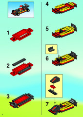 LEGO 6337 instructions page 6 – build guide