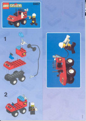 LEGO 6407 instructions page 1 – build guide