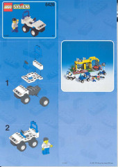 LEGO 6426 instructions page 1 – build guide